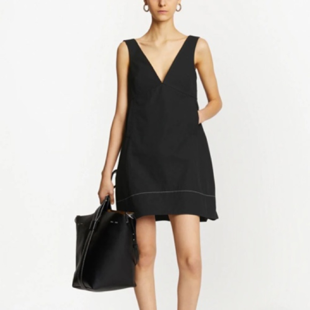 Proenza Schouler White Label Button Mini Dress